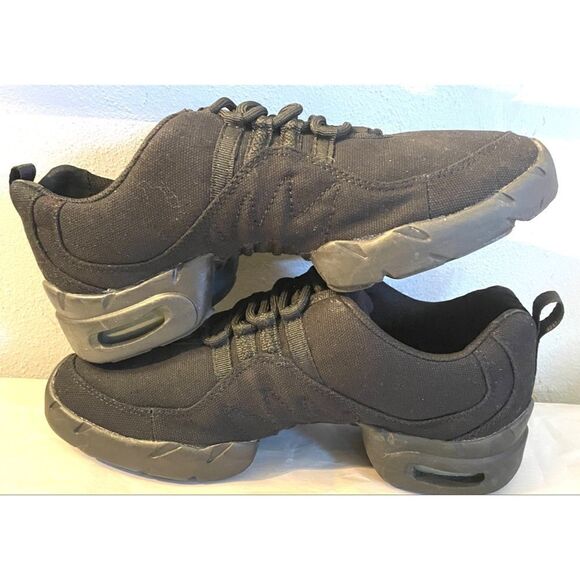 BLOCH S0528L-Boost Canvas Dance Sneakers-BLACK Women’s  Size 11.5 Medium NEW - Picture 12 of 13